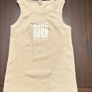 Burn boot camp tank